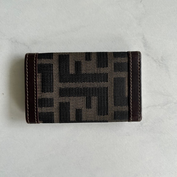Authentic Fendi Key Case/ Holder Zucca Print - Picture 3 of 7
